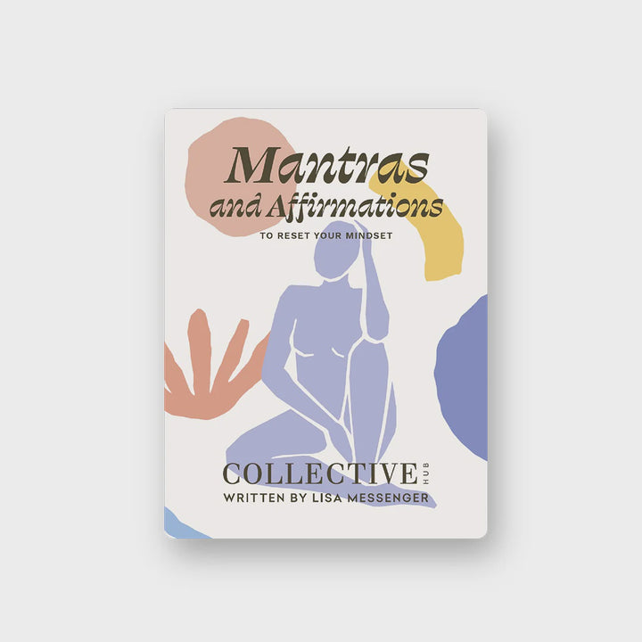 Reset Your Mindset Mantras & Affirmations Abstract Floral