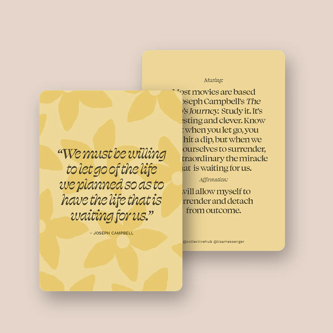Reset Your Mindset Mantras & Affirmations Abstract Floral