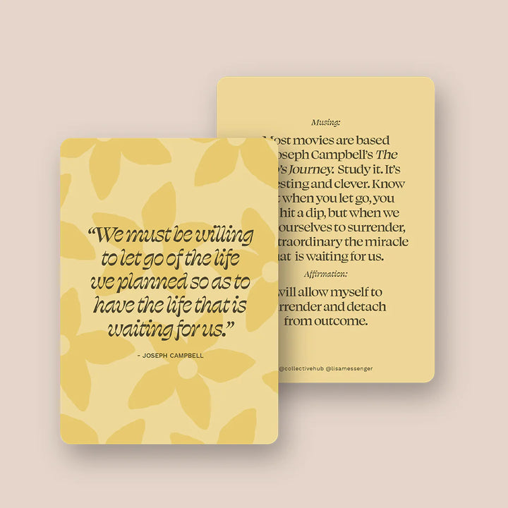 Reset Your Mindset Mantras & Affirmations Abstract Floral