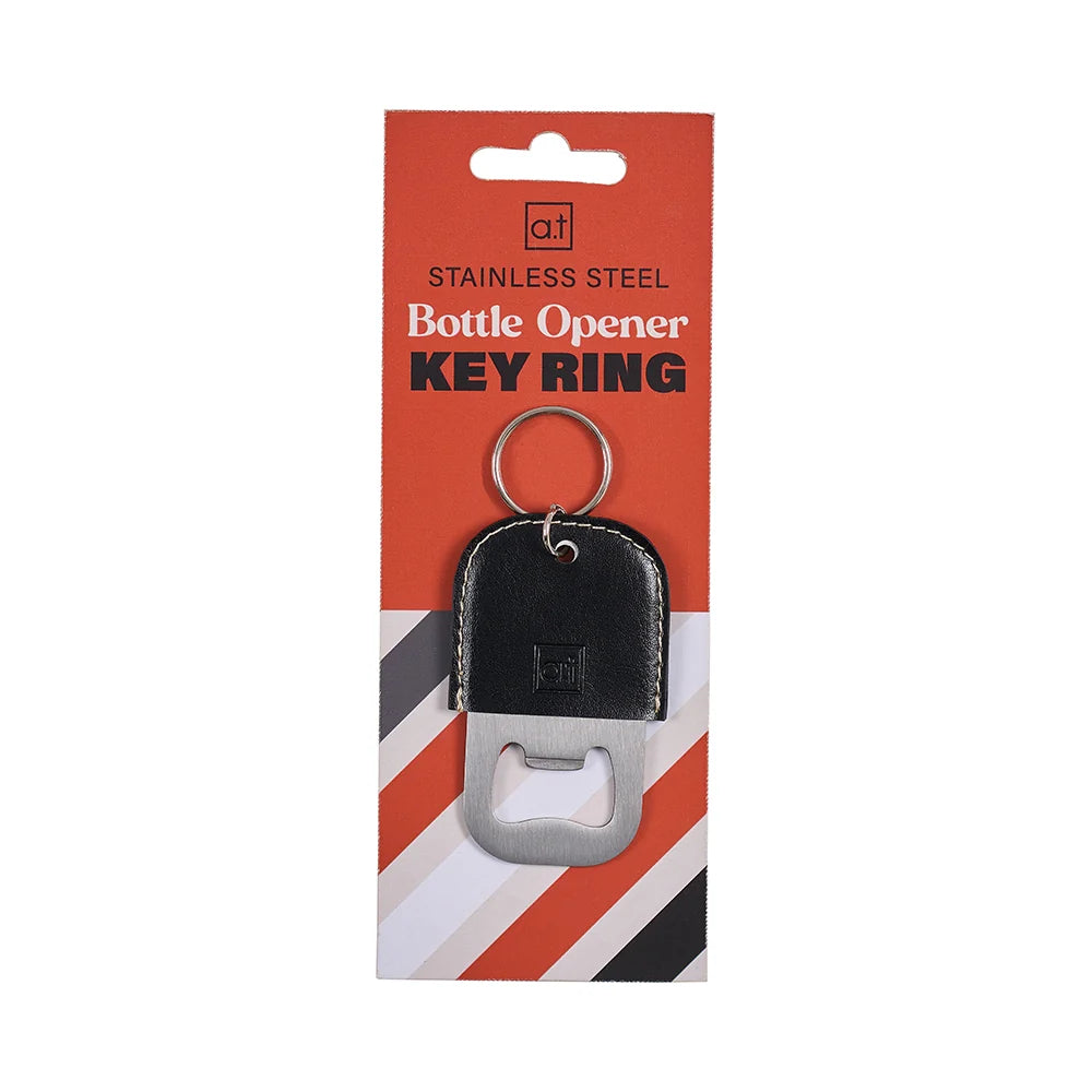 AT Mens Bottle Opener Keyring