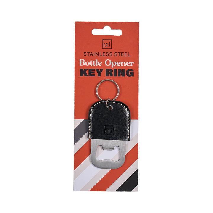 AT Mens Bottle Opener Keyring