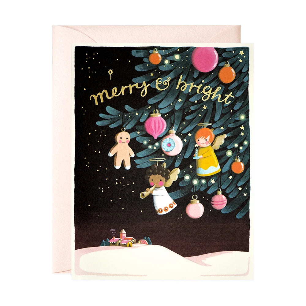Card Angel Ornaments
