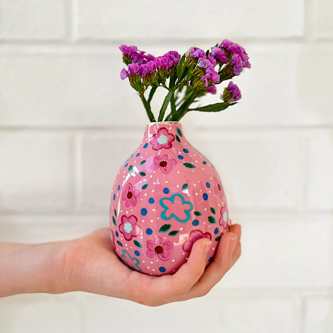 Foxy Flower Mini Vase