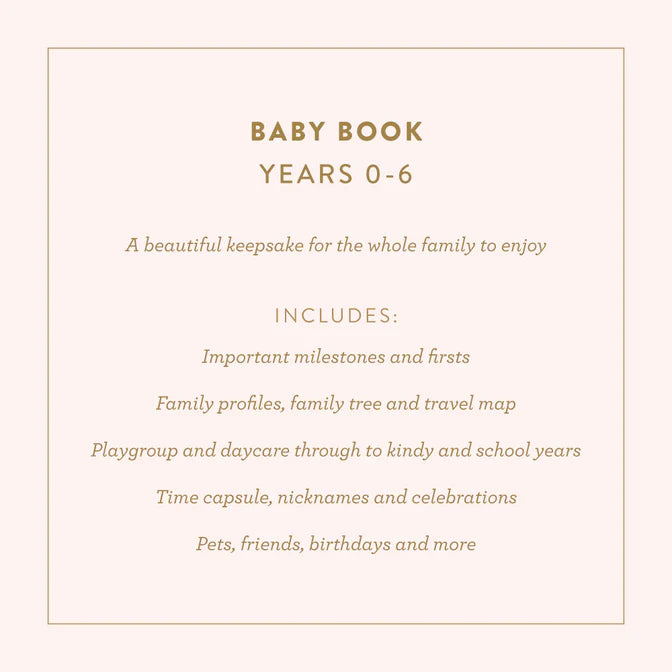 Mini Baby Book Boxed