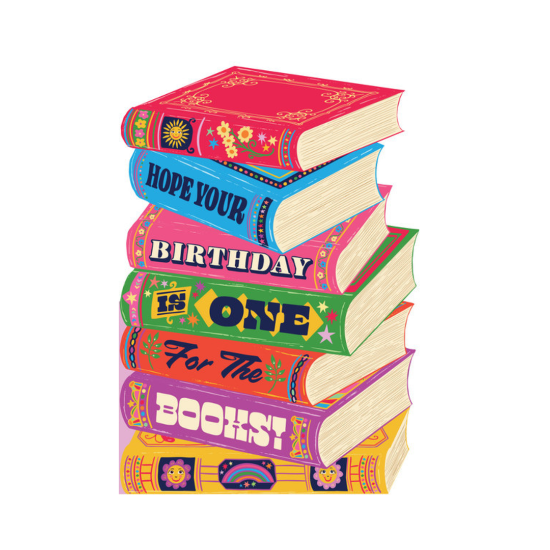 Card HB Book Pile