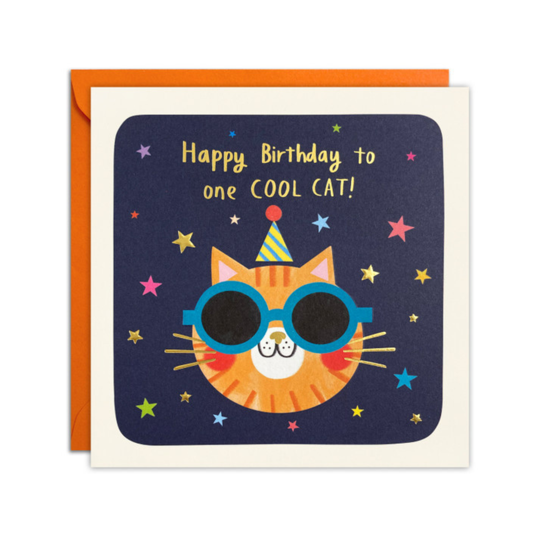 Card HB Cool Cat