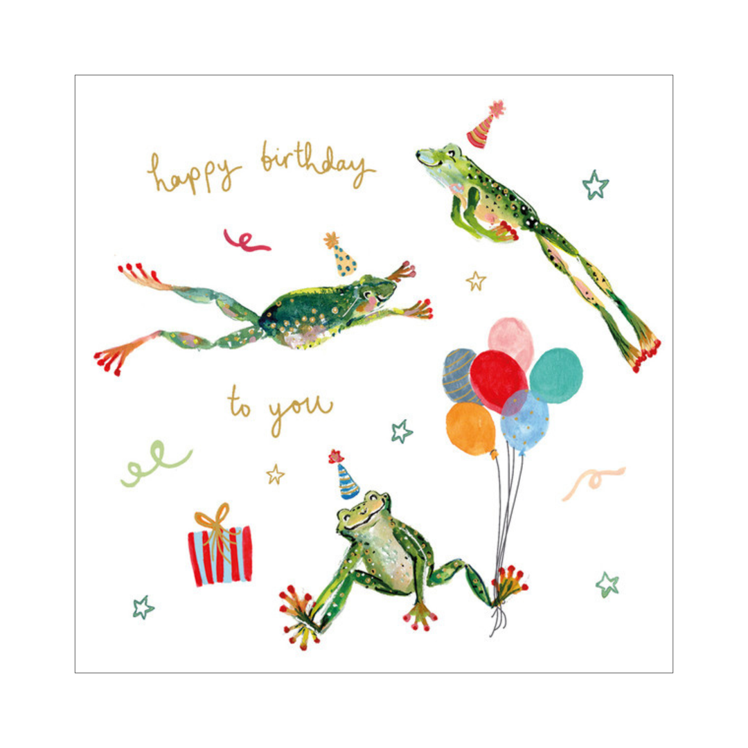 Card HB Jumping Frogs
