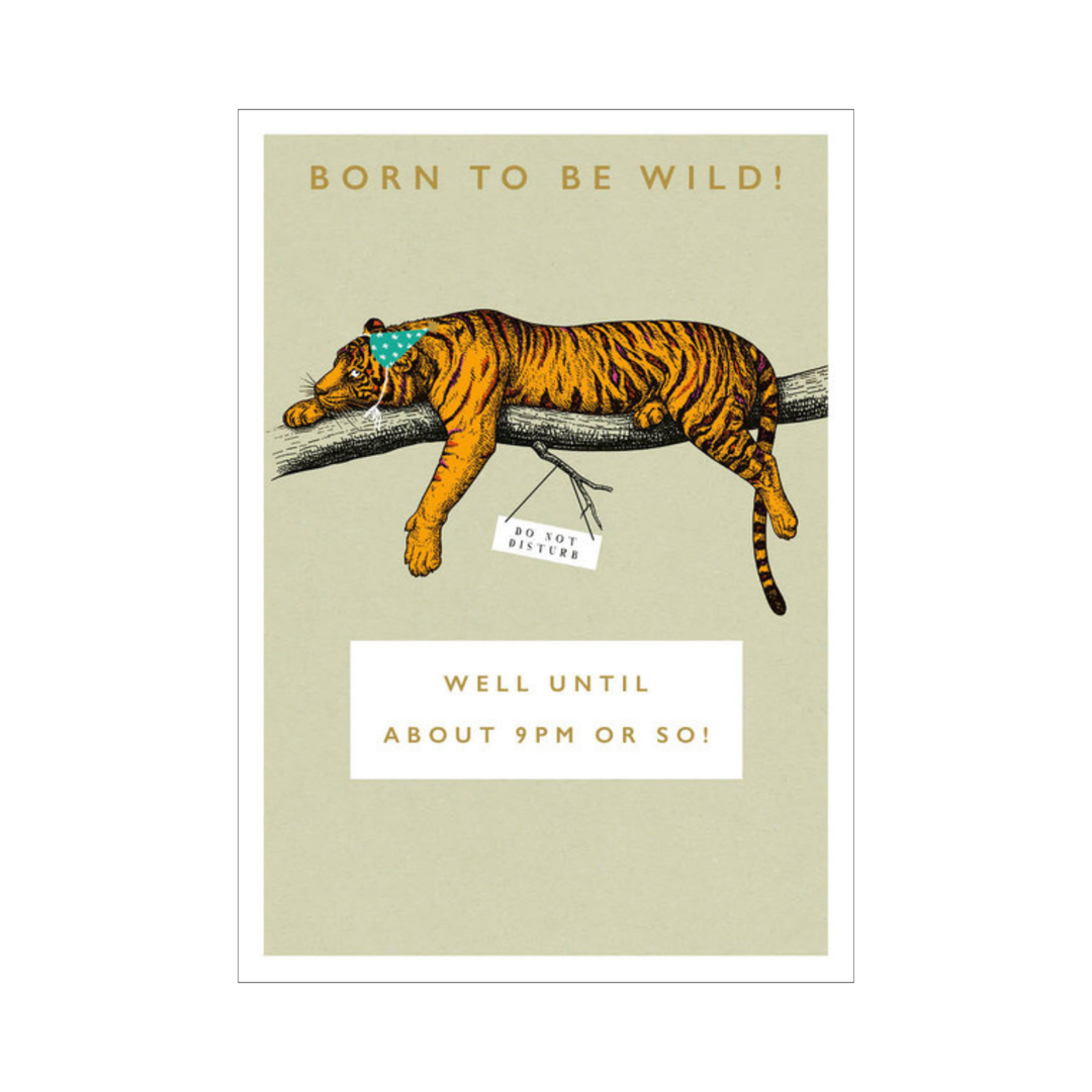Card HB Born to be Wild