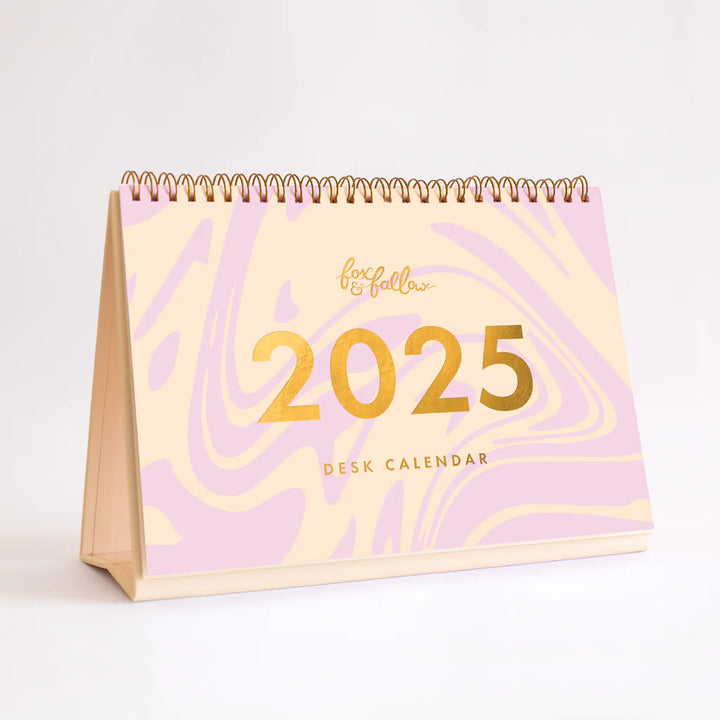 2025 A5 Desk Calendar