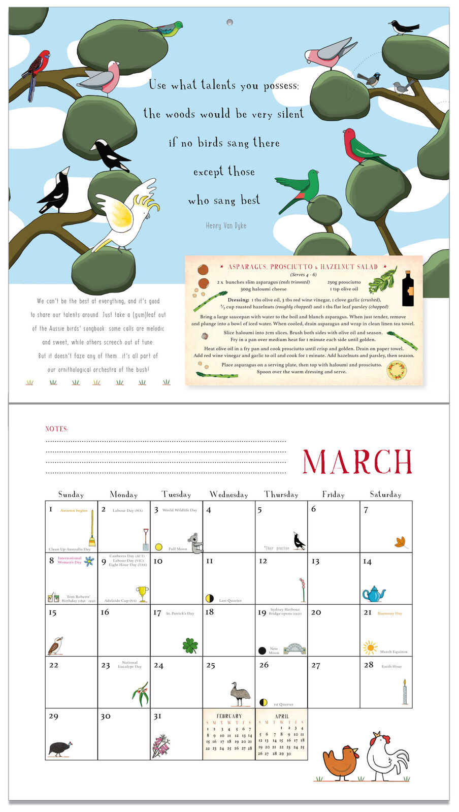 2026 Calendar Our Year In Australia
