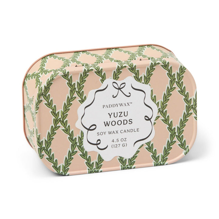Cherie Printed Tin Candle