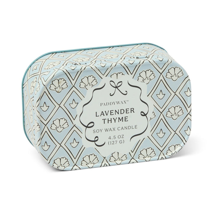 Cherie Printed Tin Candle