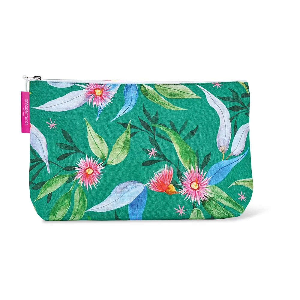 Linen Cotton Cosmetic Bag Large