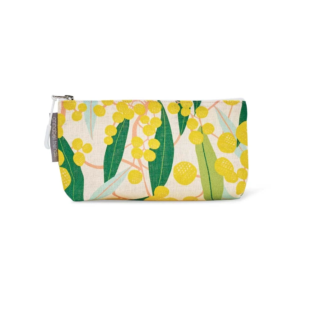 Linen Cotton Cosmetic Bag Small
