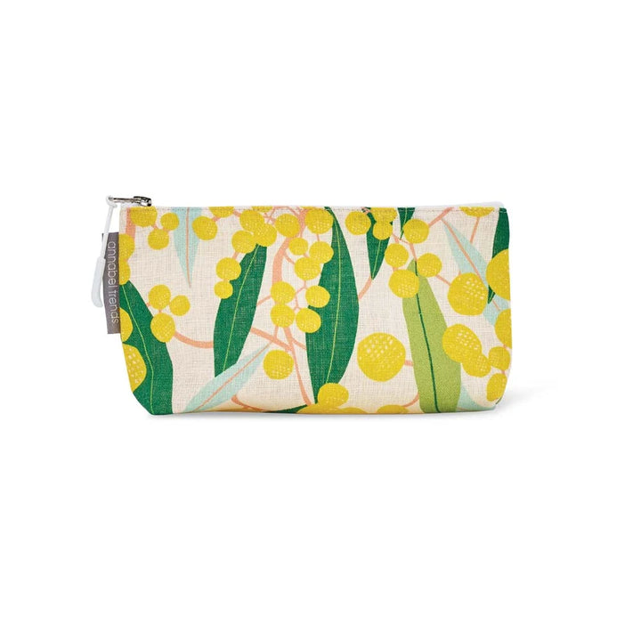 Linen Cotton Cosmetic Bag Small