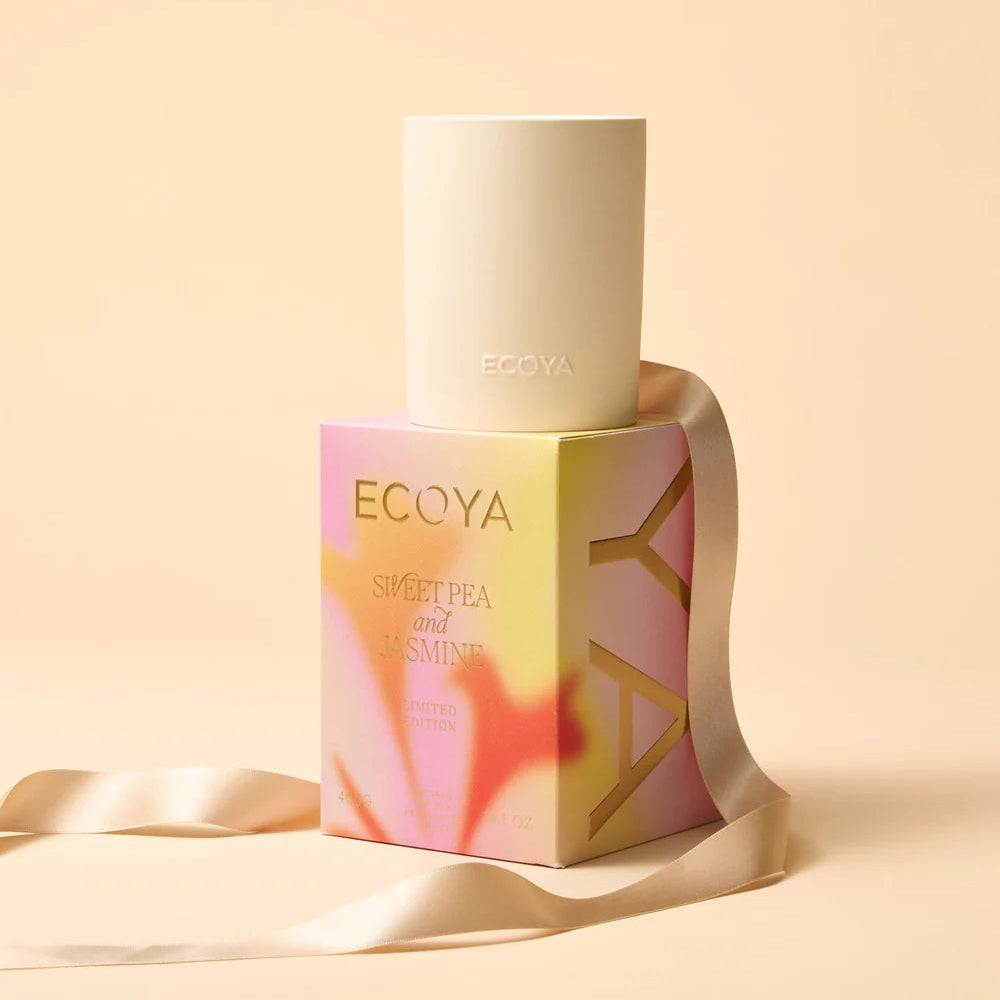 Ceramic Candle Sweet Pea & Jasmine