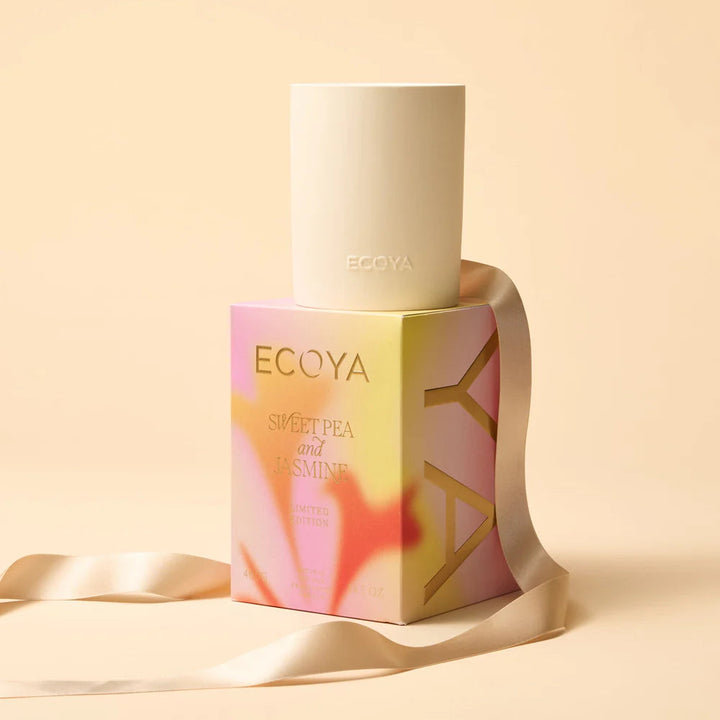 Ceramic Candle Sweet Pea & Jasmine