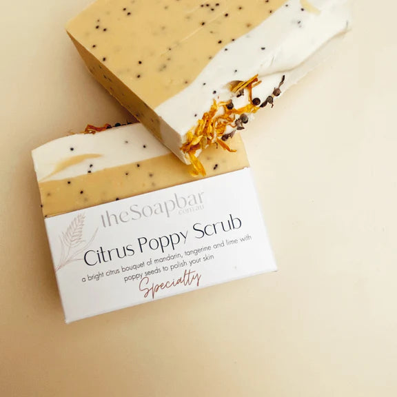 Soap Citrus Poppy Scrub