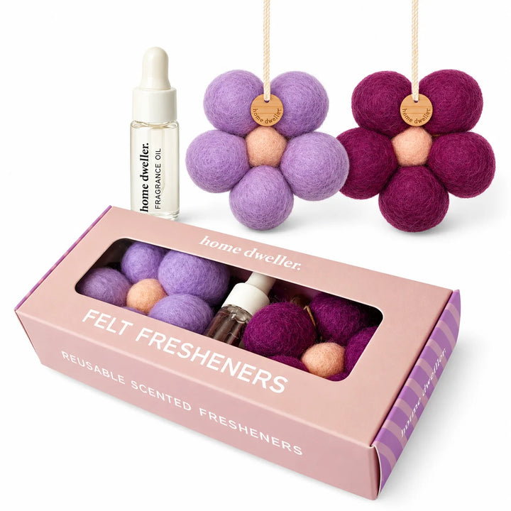 Felt Flower Fresheners