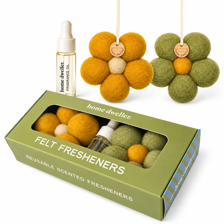Felt Flower Fresheners