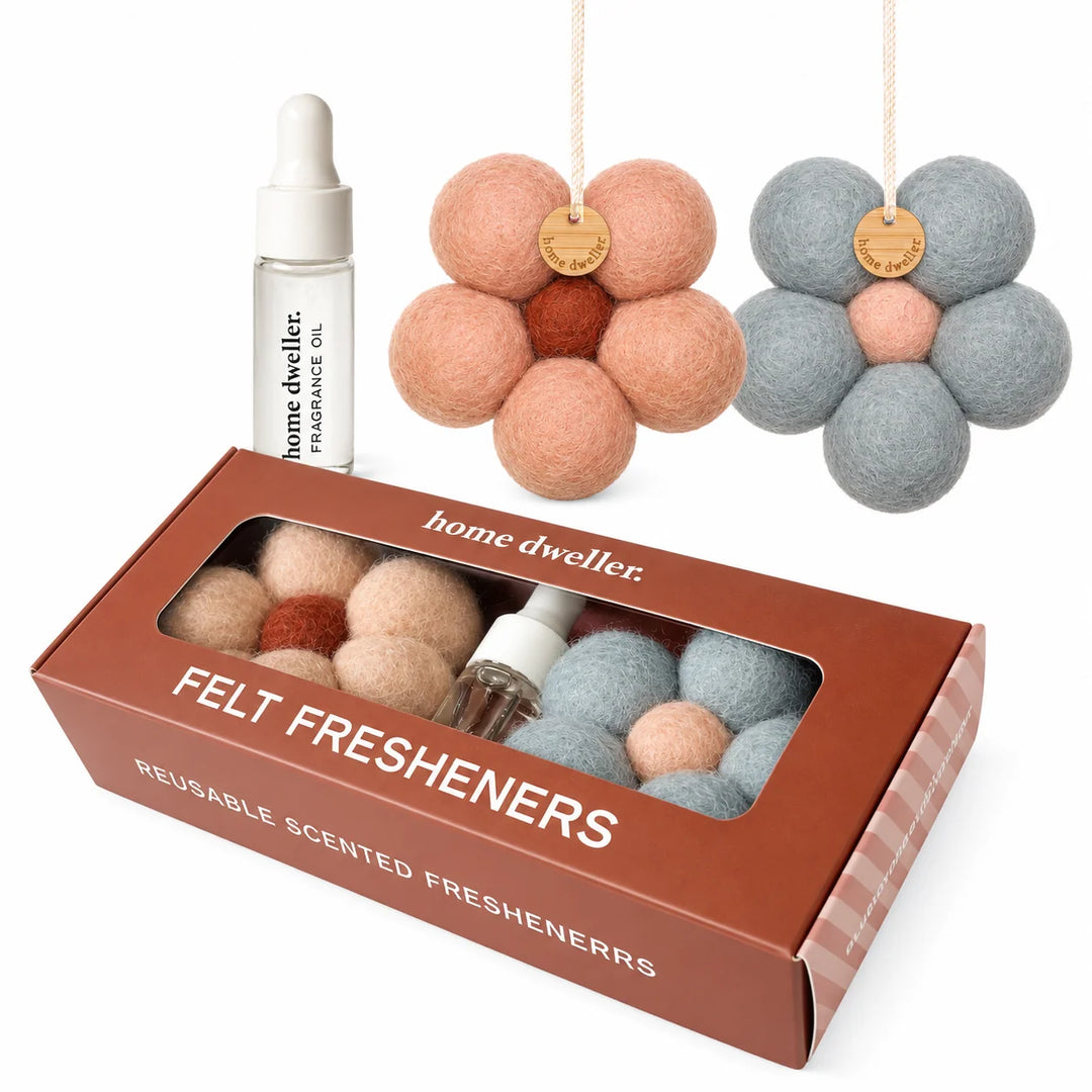 Felt Flower Fresheners