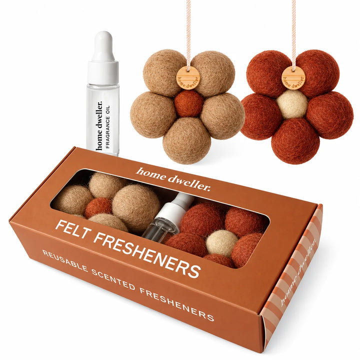 Felt Flower Fresheners