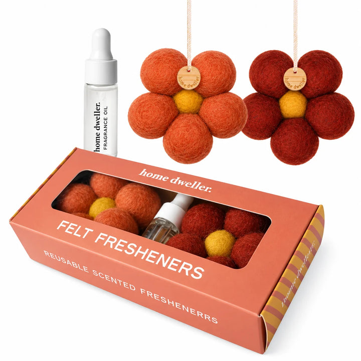 Felt Flower Fresheners