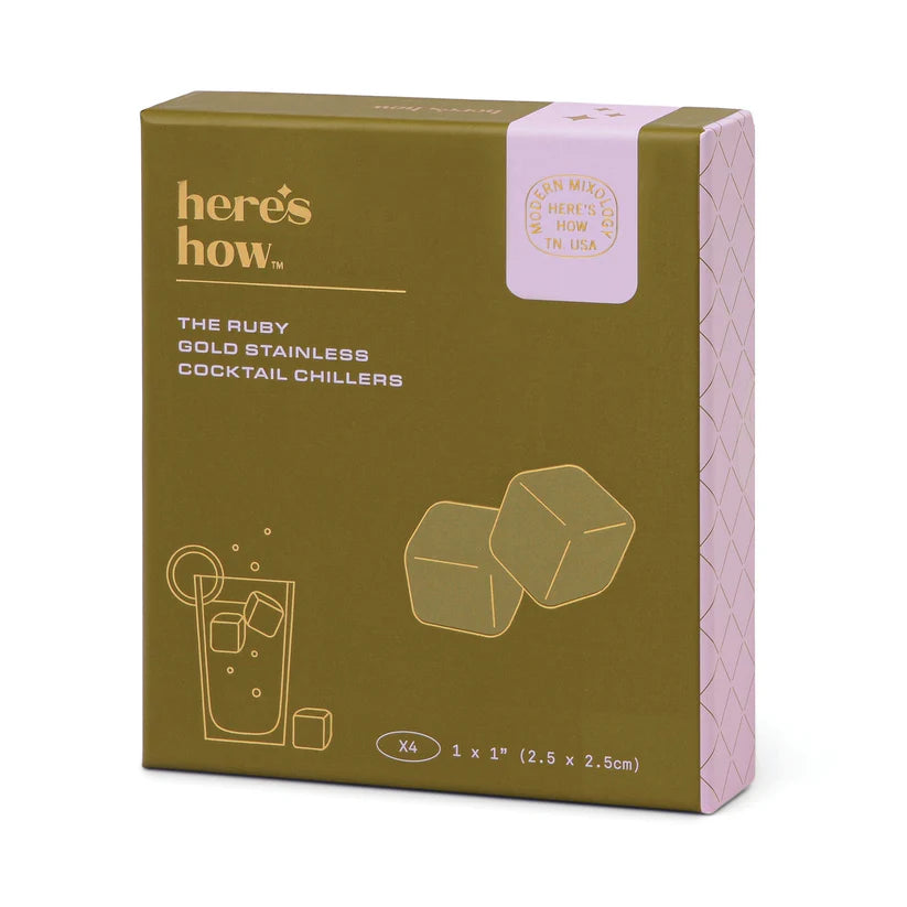 The Ruby Cocktail Chillers Set of 4