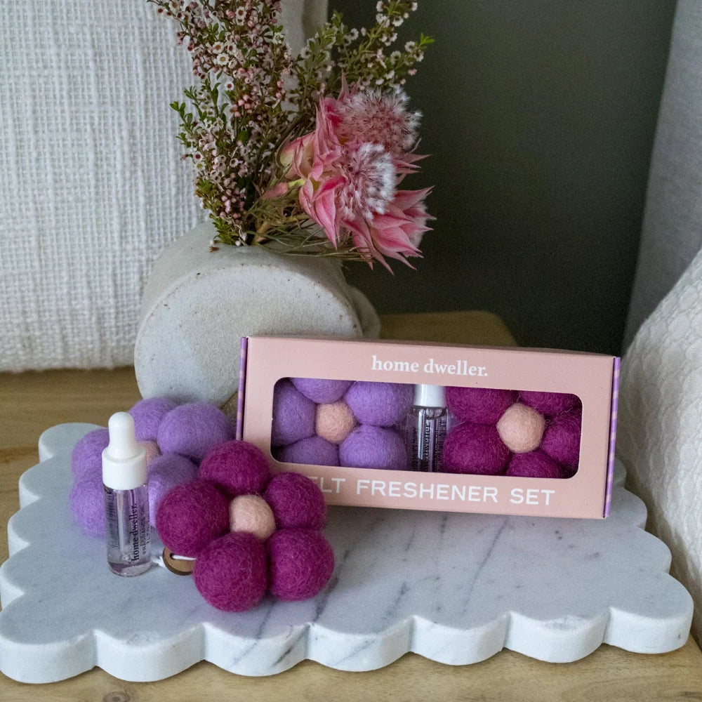 Felt Flower Fresheners