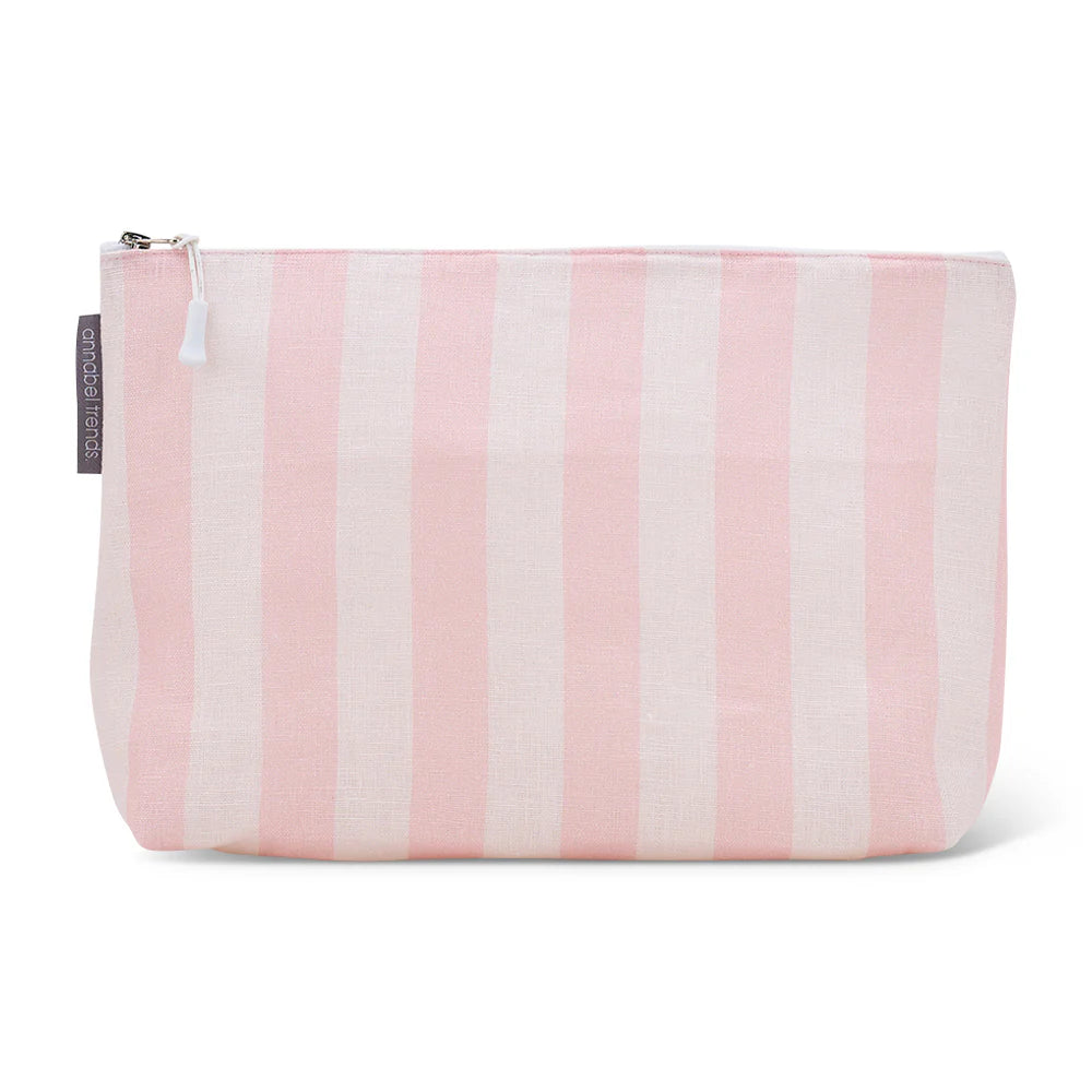 Linen Cosmetic Bag Large