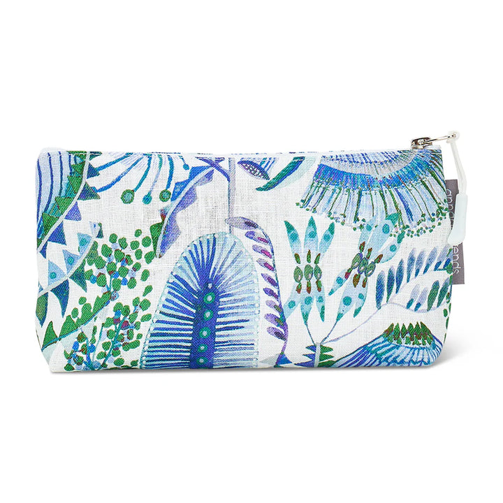 Linen Cosmetic Bag Small