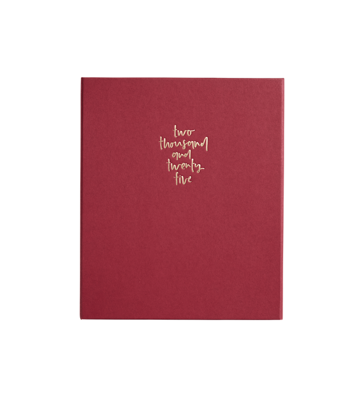 2025 Planner Signature Weekly Vertical