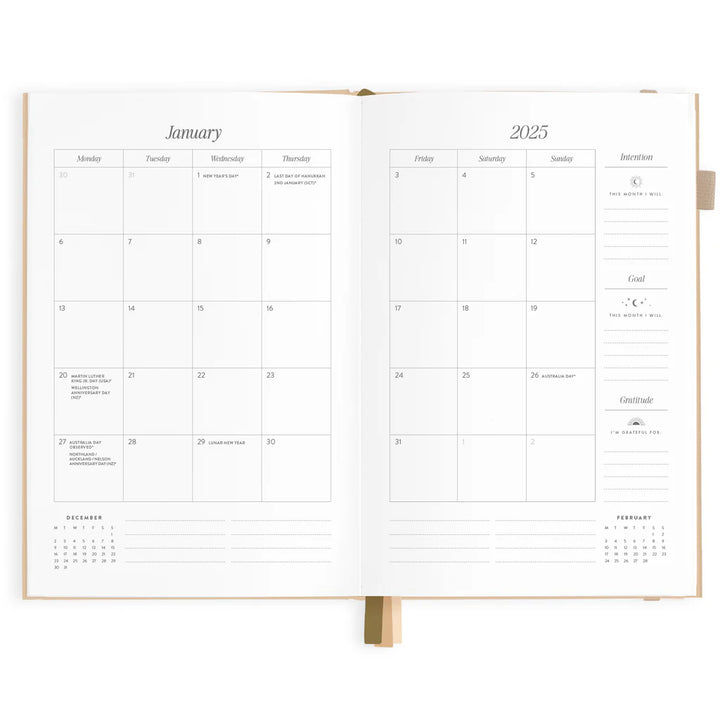 2025 Horizontal Planner A5