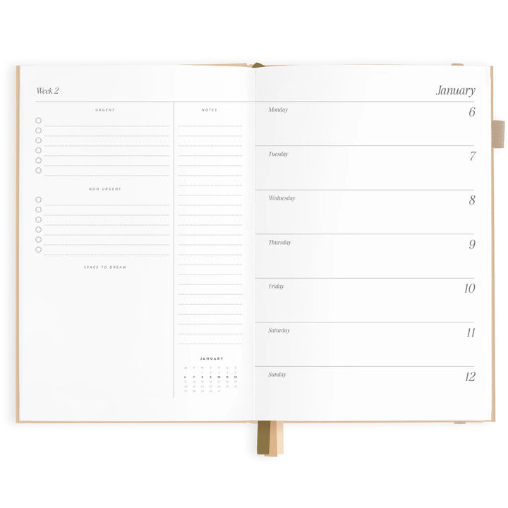 2025 Horizontal Planner A5