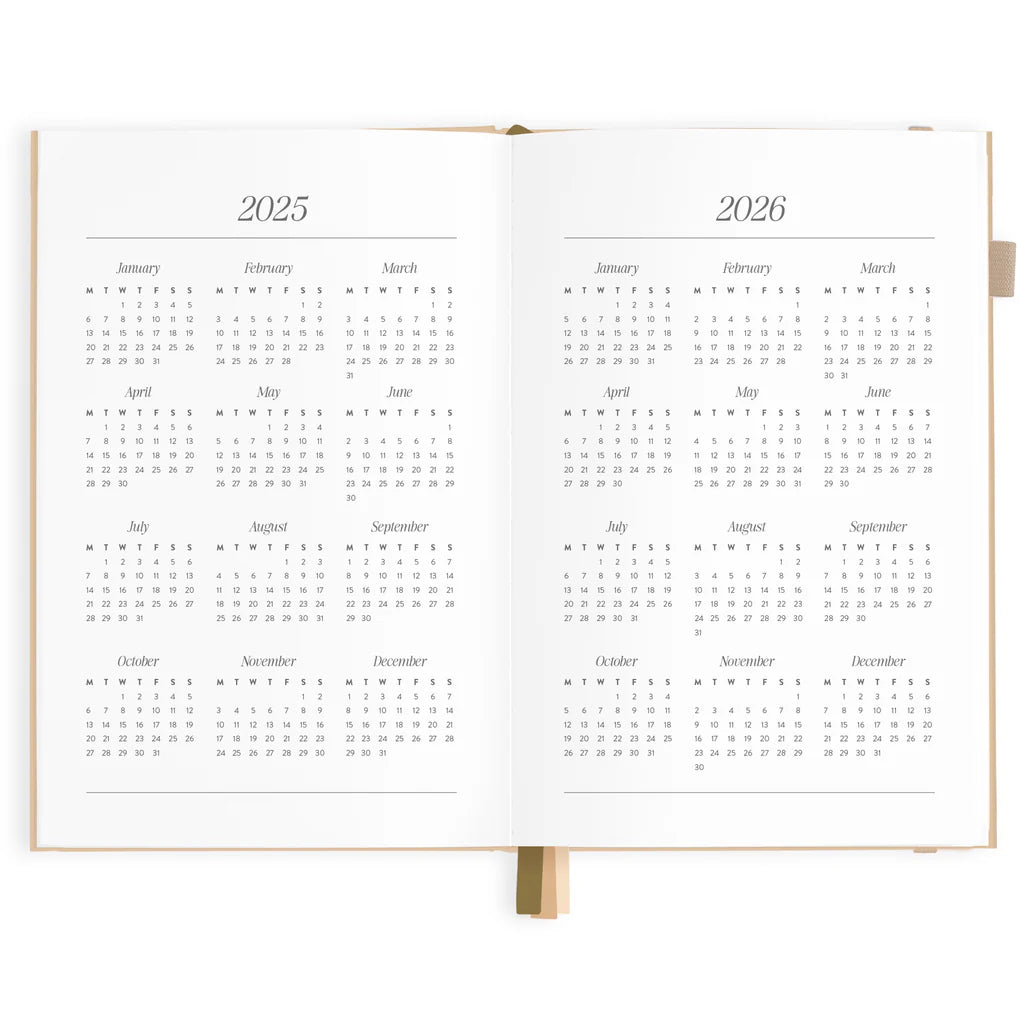 2025 Horizontal Planner A5