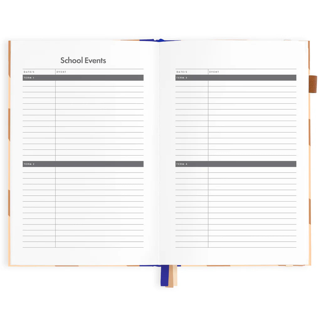 2025 Academic Planner A5