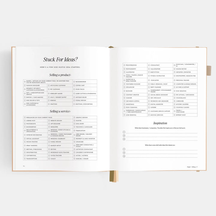 Side Hustle Planner Luxe Edition 4.0