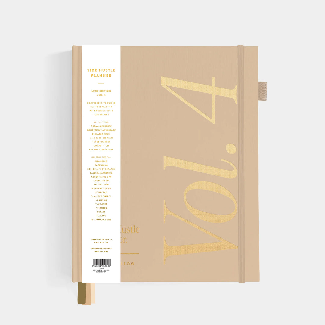 Side Hustle Planner Luxe Edition 4.0