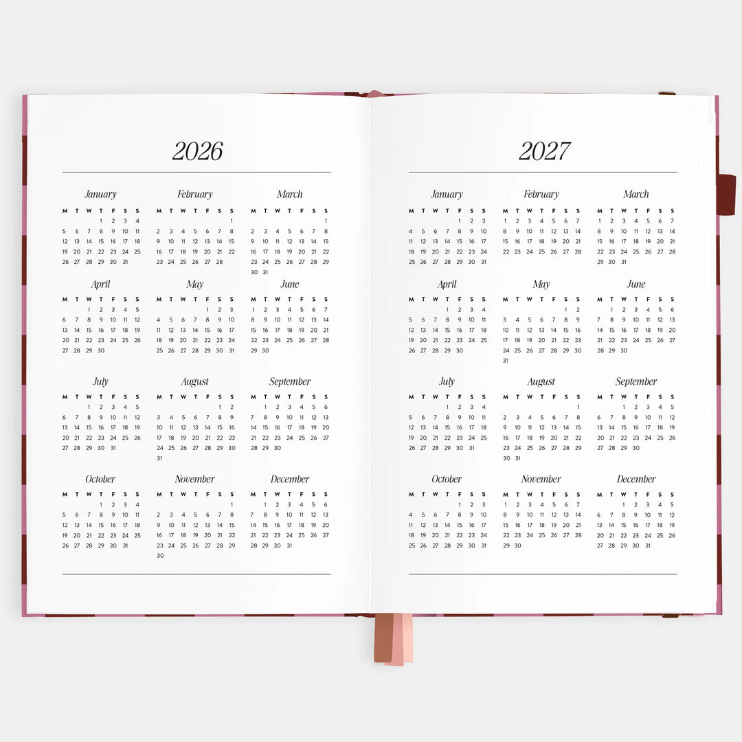 2026 A5 Horizontal Planner