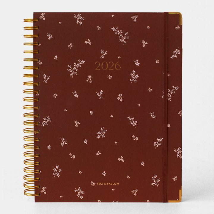 2026 A4 Academic Vertical Planner