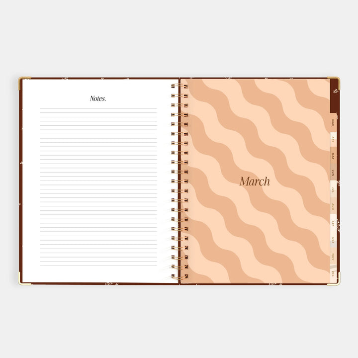 2026 A4 Academic Vertical Planner