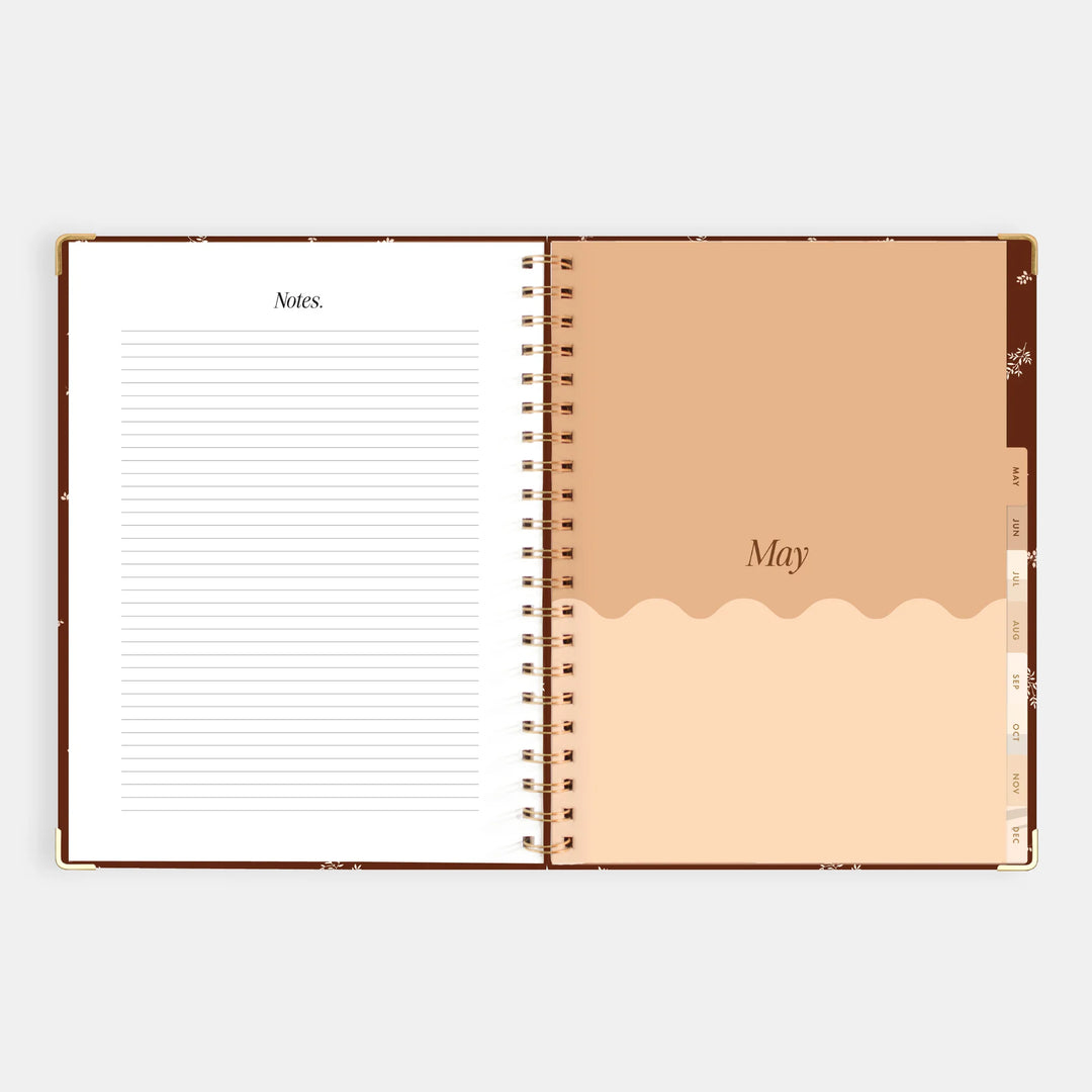 2026 A4 Academic Vertical Planner