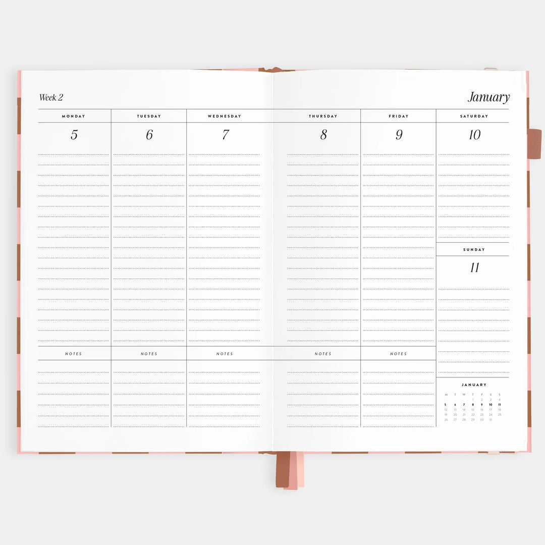 2026 A5 Vertical Planner