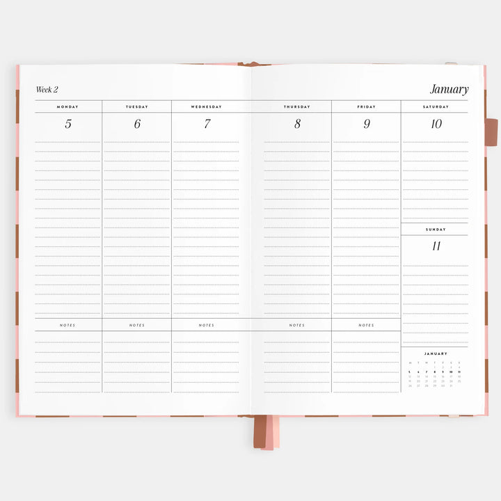 2026 A5 Vertical Planner