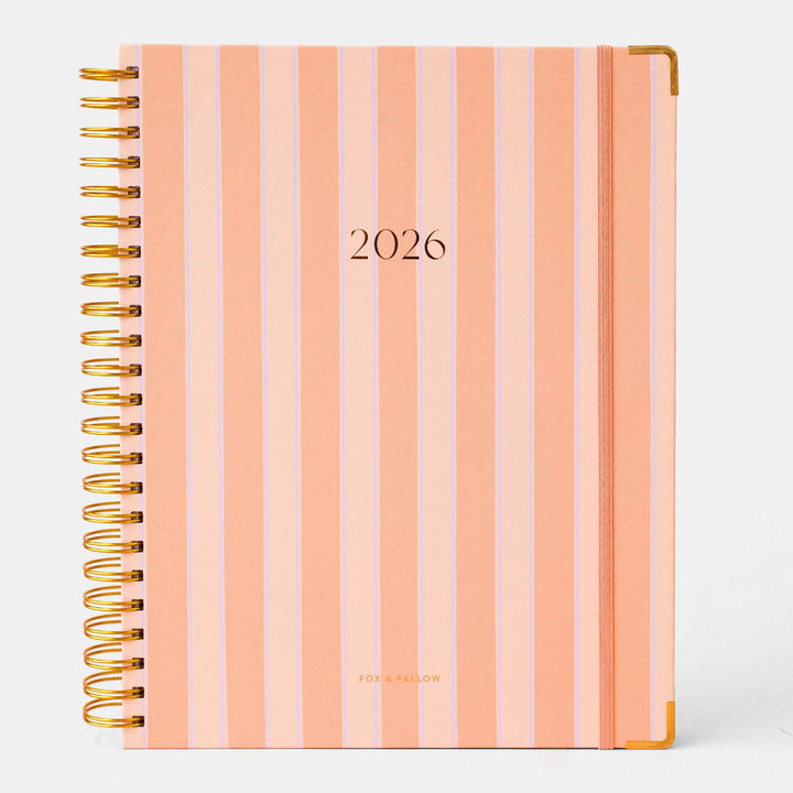 2026 A4 Academic Vertical Planner