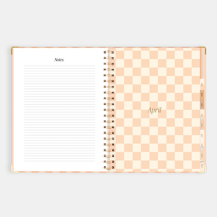 2026 A4 Academic Vertical Planner