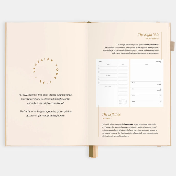 2026 A5 Horizontal Planner