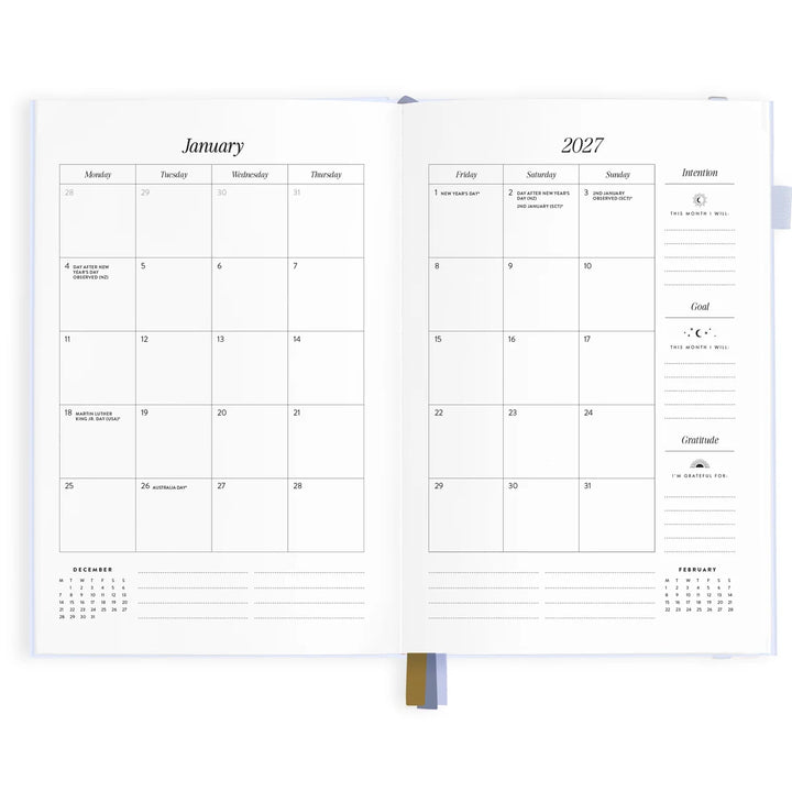 2027 A5 Vertical Planner