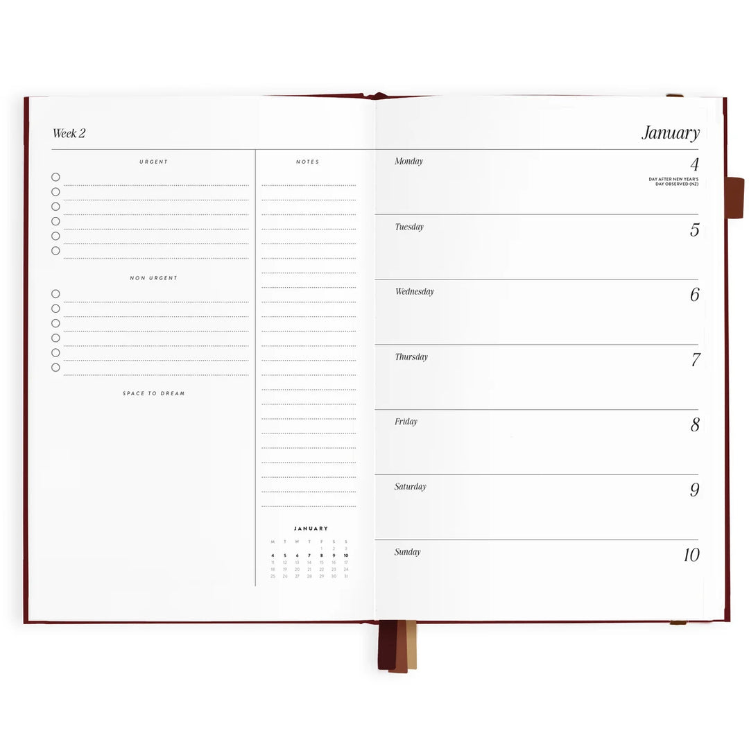 2027 A5 Horizontal Planner