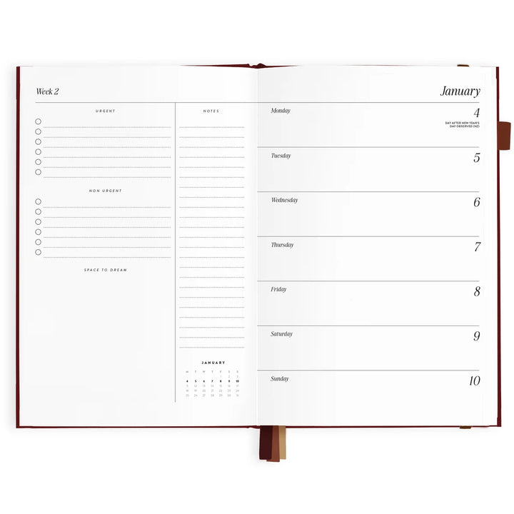 2027 A5 Horizontal Planner